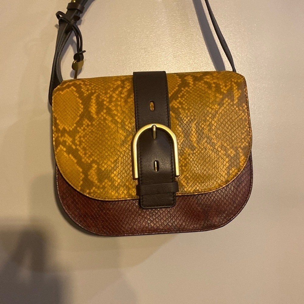 Fossil Crossbody bag leather brand new
